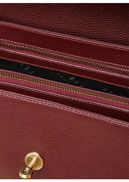 Bordo Kadın Omuz Çantası 250128 indirimleri