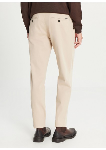Normal Bel Normal Paça Slim Fit Bej Erkek Pantolon ACE001261371_BEJ indirimleri