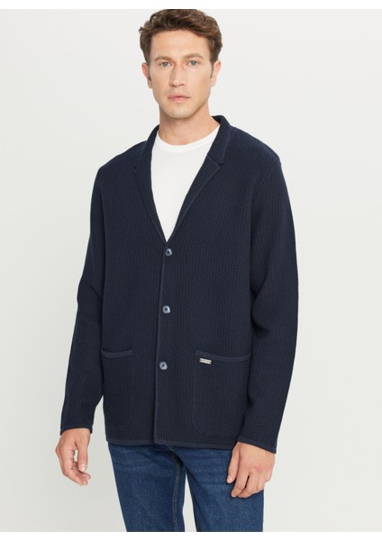 Mono Yaka Standart Lacivert Erkek Kazak ACE049261282_LAC modelleri