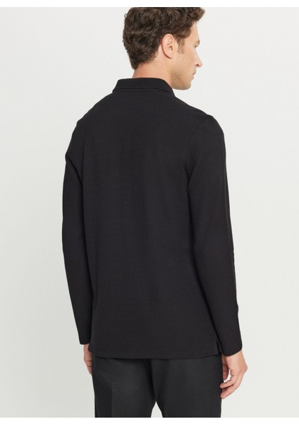 Siyah Erkek Polo T-Shirt ACE048261043_SYH indirimleri