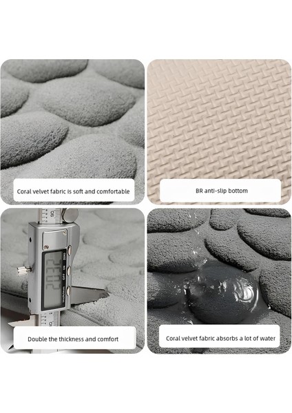 Memory Kaydırmaz Banyo Paspası Gri fiyatları