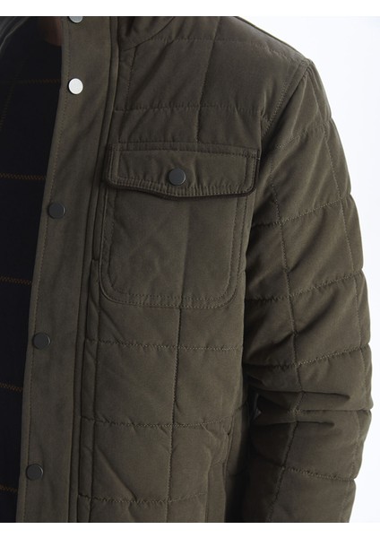 Yeni Sezon Standart Kalıp Dik Yaka Erkek Mont fırsatları