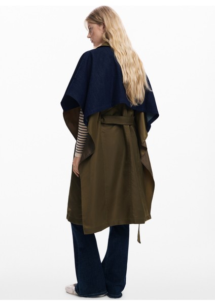 Haki Kadın Trençkot 25WAIY01 modelleri