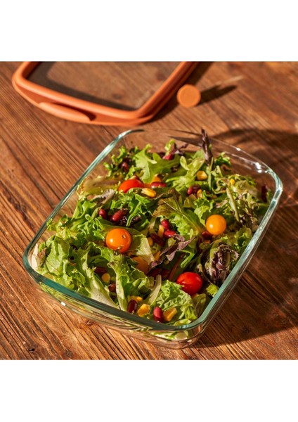 Sandy Cam Fırın Kabı Kahverengi (1600 Cc)