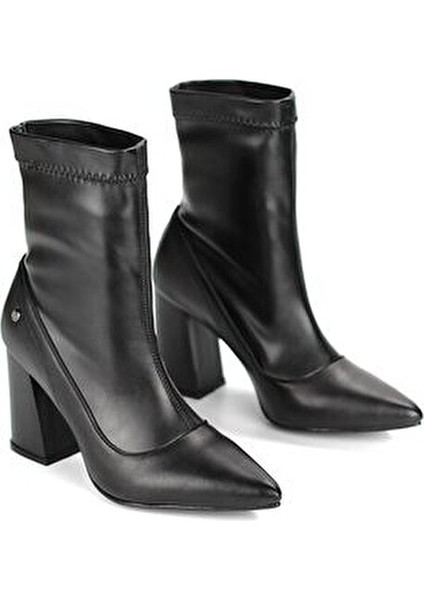 Isabel Kadın Bot Suni Deri İnce Topuklu