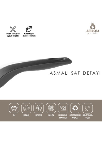 Mocca Granit Kaplama Krep Tavası 26 cm fırsatları