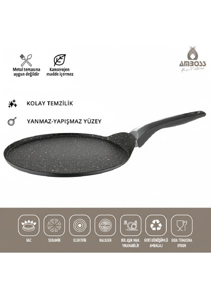 Mocca Granit Kaplama Krep Tavası 26 cm indirimleri