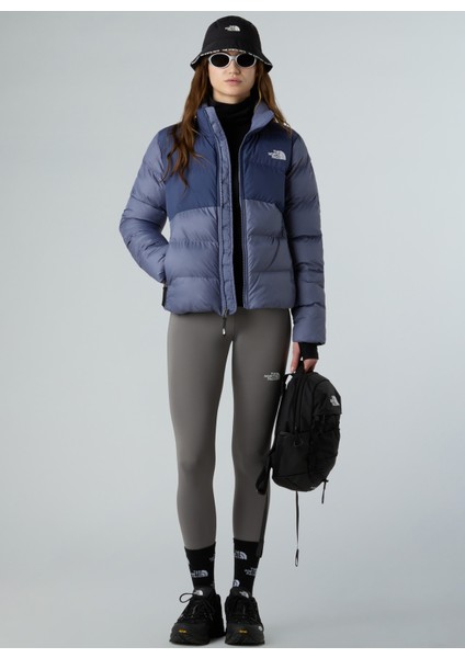 NF0A89JDE1I1-W Saıkuru Jacket Mavi Düz Kadın Mont