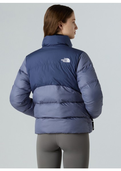 NF0A89JDE1I1-W Saıkuru Jacket Mavi Düz Kadın Mont modelleri