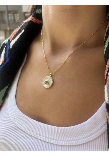 Ikizler Burcu Gümüş Kolye