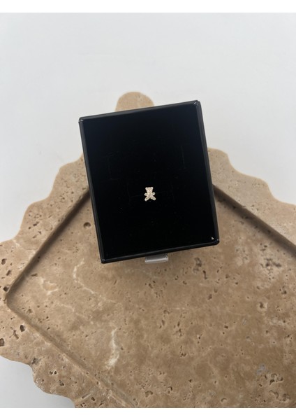 Taşlı Gümüş Ayıcık Tragus