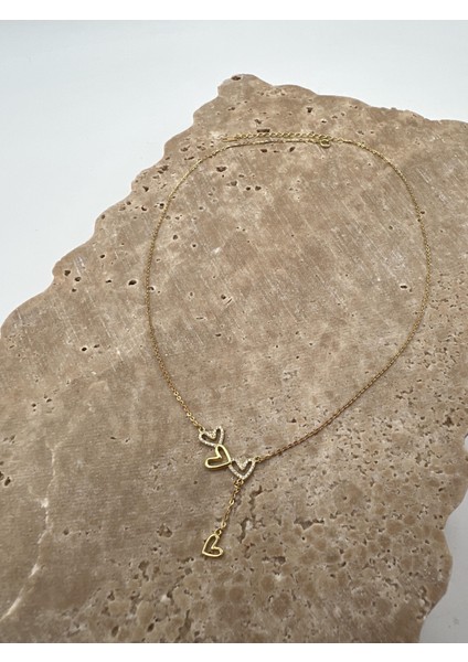 Gümüş Kalpli Y Kolye fiyatları