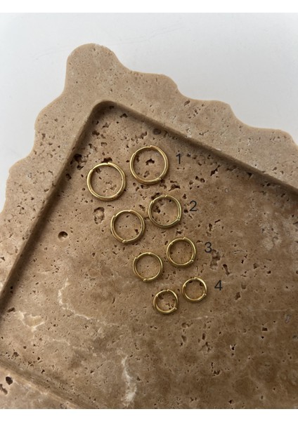 Luna Gümüş Halka Küpe fiyatları