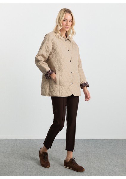 Bej Kadın Mont 25KSL6151 fiyatları