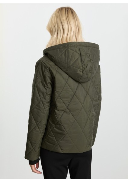 Haki Kadın Mont 25KSL6153 modelleri