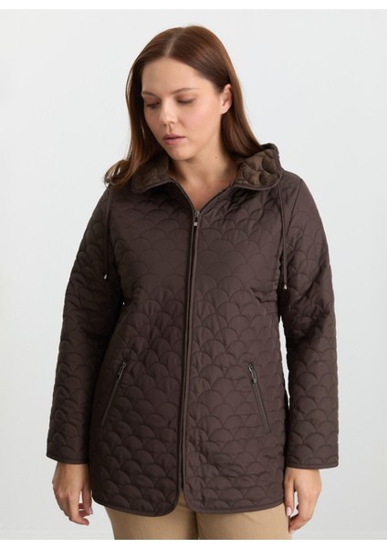 Kahve Kadın Mont 25KSL6159 fiyatları