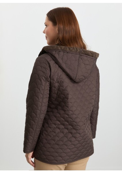 Kahve Kadın Mont 25KSL6159 modelleri