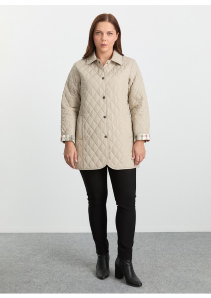 Bej Kadın Mont 25KSL6156 fiyatları
