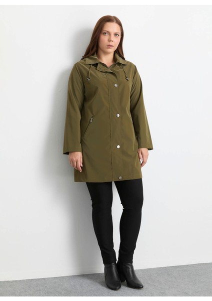 Haki Kadın Trençkot 25KSL9521