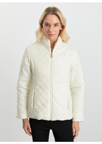 Ekru Kadın Mont 25KSL6163