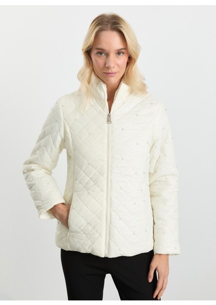 Ekru Kadın Mont 25KSL6163 fiyatları