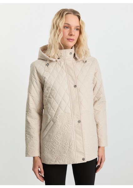 Bej Kadın Mont 25KSL6162 fiyatları