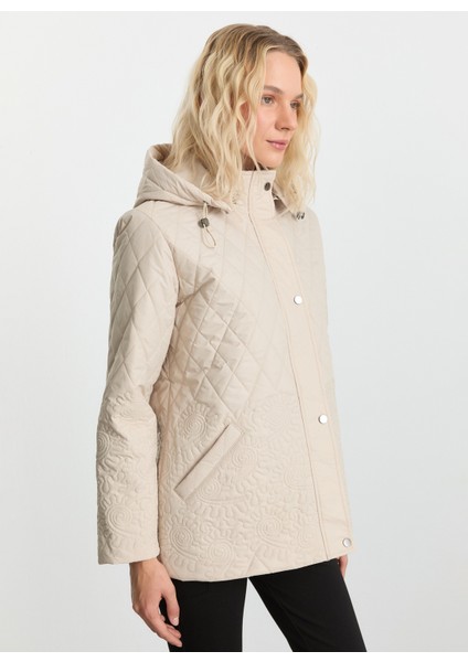 Bej Kadın Mont 25KSL6162 modelleri
