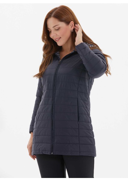 Lacivert Kadın Mont 25KSL6167 fiyatları