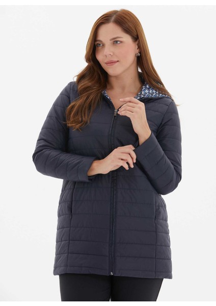 Lacivert Kadın Mont 25KSL6167 fırsatları