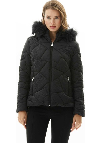 Siyah Kadın Mont 25KSL6165 fiyatları