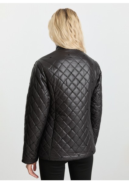 Siyah Kadın Mont 25KSL6163 fırsatları