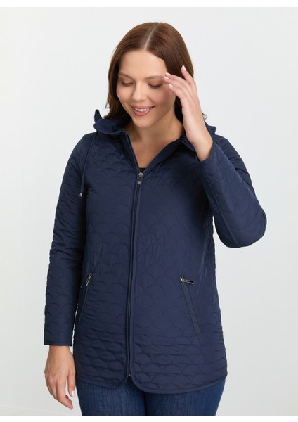 Lacivert Kadın Mont 25KSL6159