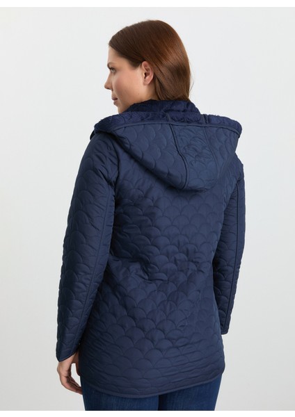 Lacivert Kadın Mont 25KSL6159 fırsatları