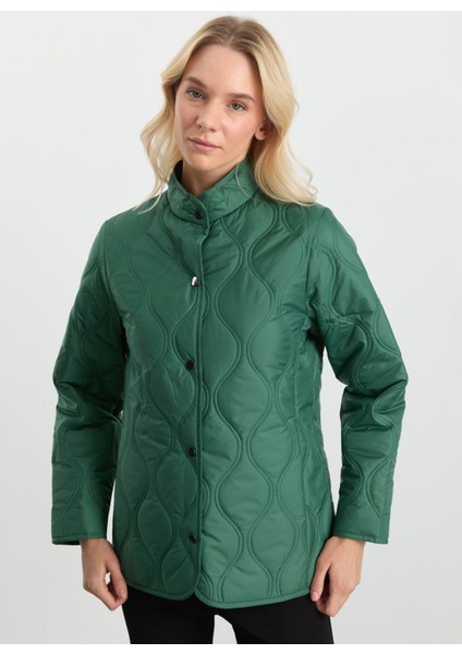 Yeşil Kadın Mont 25KSL6154