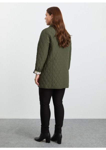 Haki Kadın Mont 25KSL6156 modelleri