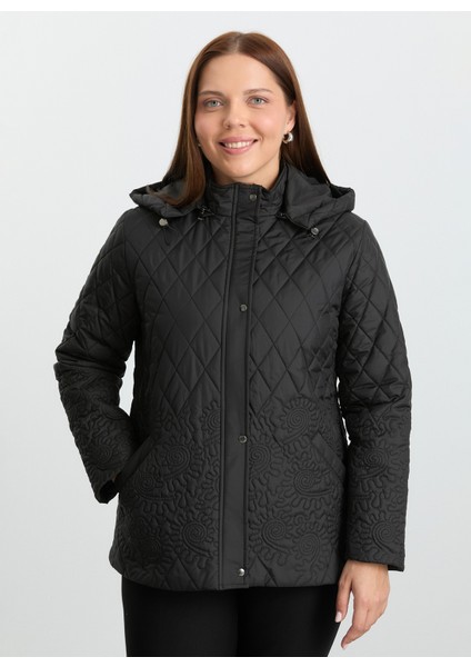 Siyah Kadın Mont 25KSL6162 fiyatları