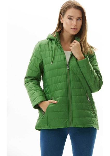 Yeşil Kadın Mont 25KSL6169