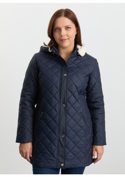 Lacivert Kadın Mont 25KSL6157