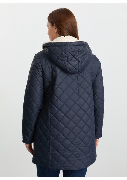 Lacivert Kadın Mont 25KSL6157 modelleri