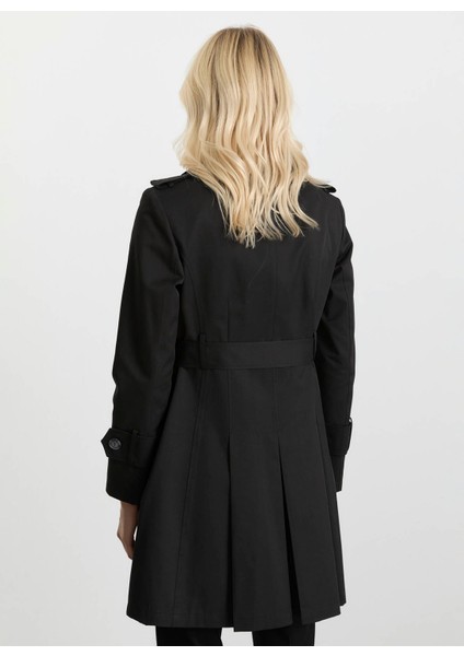 Siyah Kadın Trençkot 25KSL9519 fırsatları