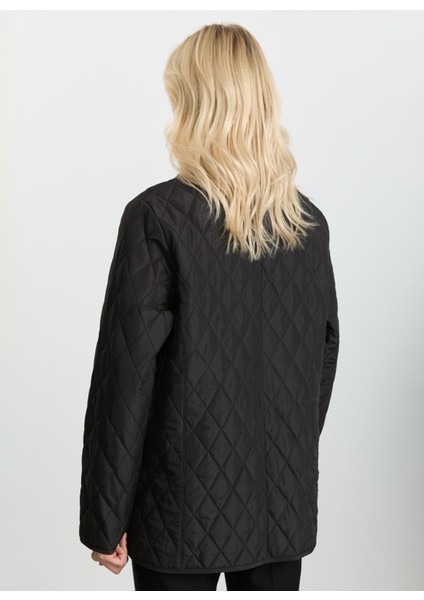 Siyah Kadın Mont 25KSL6151 modelleri