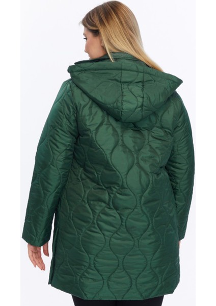 Haki Kadın Mont 25KSL6168 modelleri