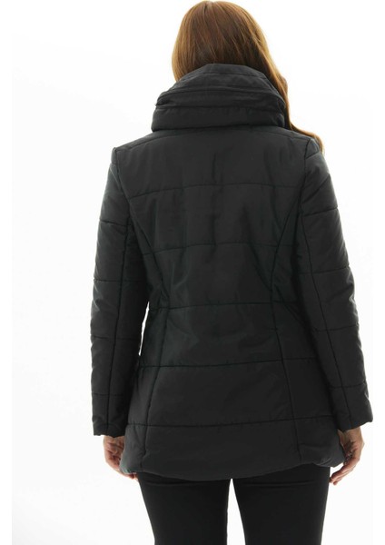 Siyah Kadın Mont 25KSL6170 indirimleri