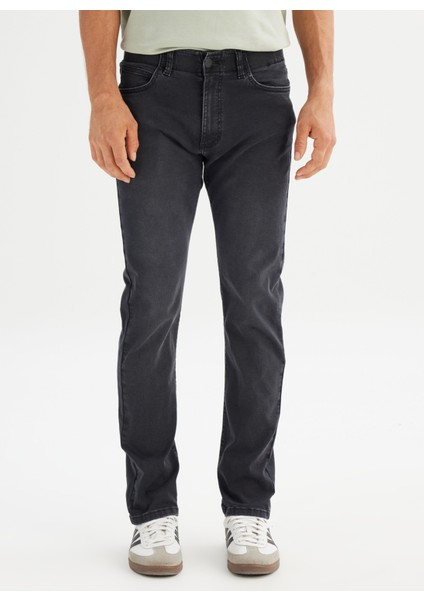 Normal Bel Slim Fit Koyu Lacivert Erkek Denim Pantolon L72A0001536 Lacivert Denim Pant modelleri