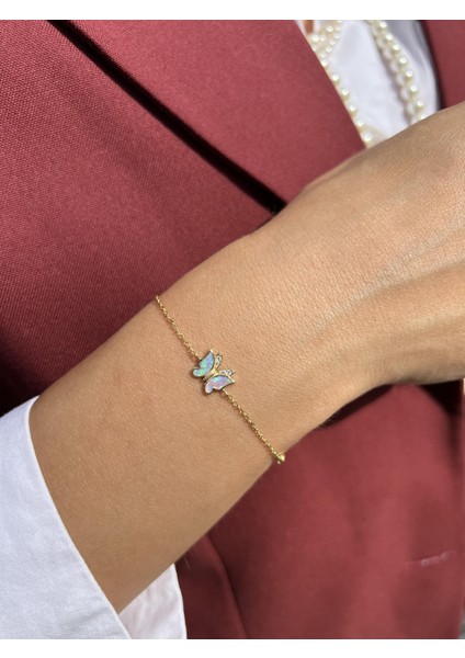 Gümüş Kelebek Bileklik