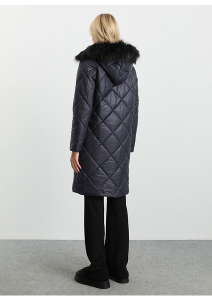 Lacivert Kadın Mont 25KSL6161 indirimleri