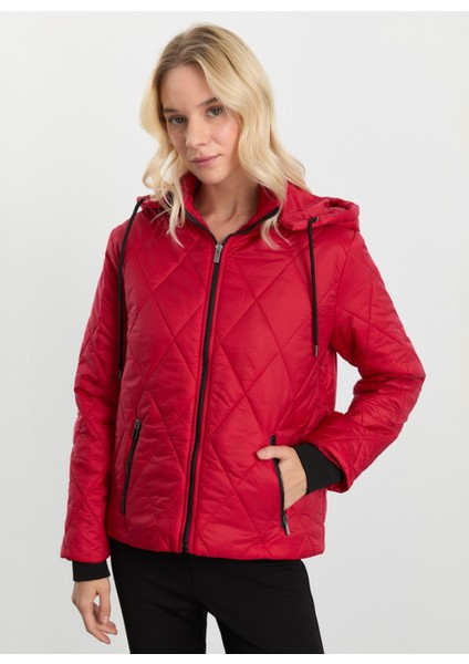 Kırmızı Kadın Mont 25KSL6153 fiyatları