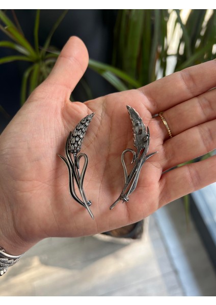 El Işi Tasarım Gümüş Başak Broş fiyatları