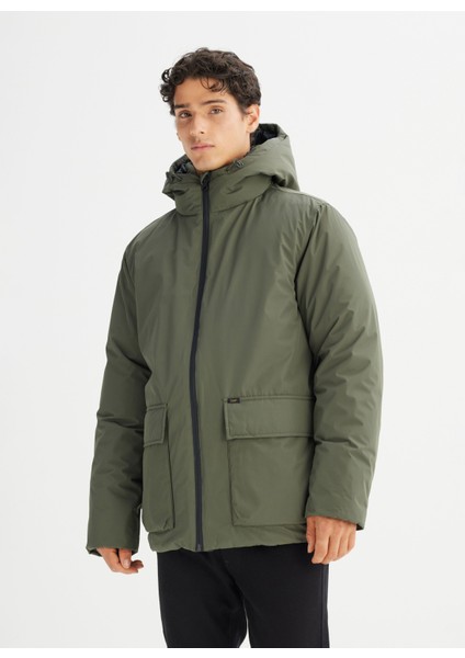 Haki Erkek Mont LR317064901 Haki Mont modelleri