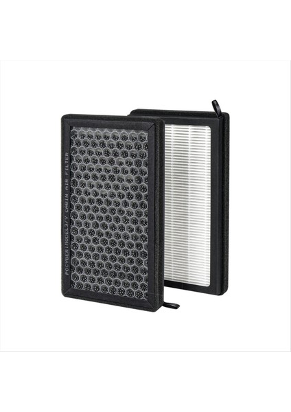 Tesla Model 3/model Y 2016-2025 Için 2 Adet Aktif Karbon Çift Katmanlı Kma Filtresi Yedek Kiti (Yurt Dışından)
